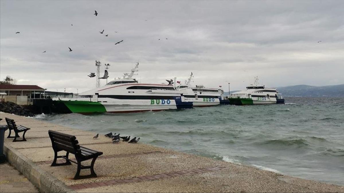 Bursa Deniz Otobslerinin bugnk tm seferleri iptal edildi