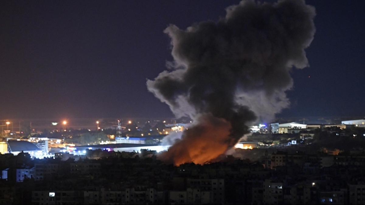 galci srail Lbnan'n gneyini hedef ald: l says ykseldi