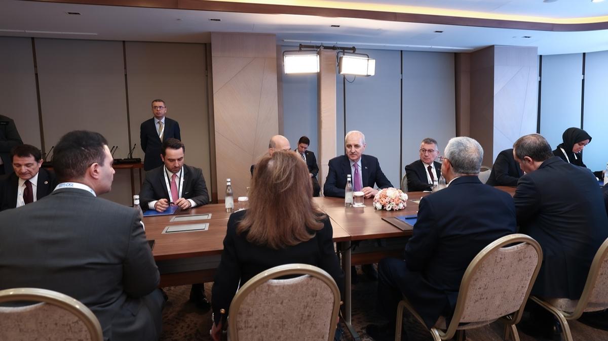 Numan Kurtulmu ve Gebali Takent'te bulutu! Gndem: Gazze