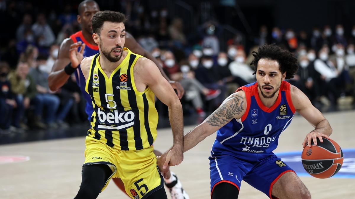 EuroLeague'de normal sezon sona erdi! te Fenerbahe ve Anadolu Efes'in rakipleri