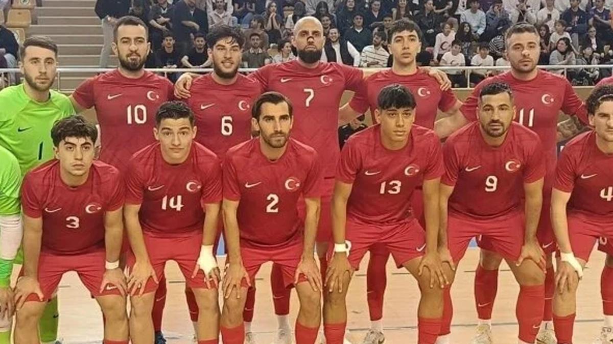 Futsal A Milli Takm, Moldova'ya kaybetti