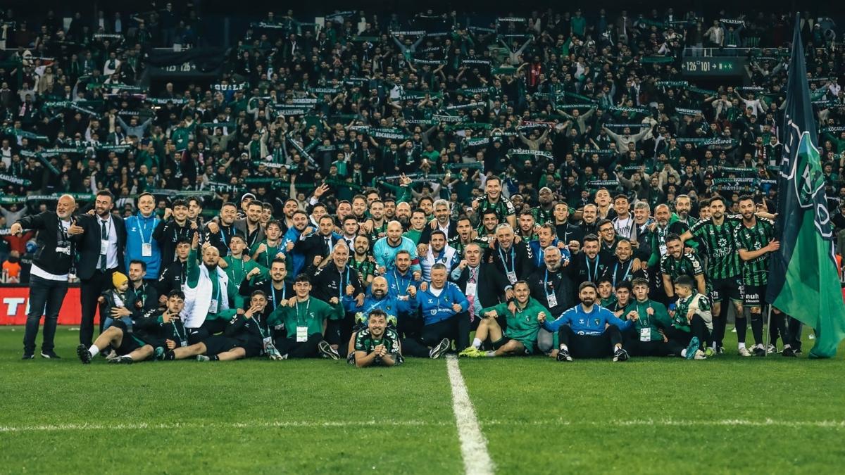 Kocaelispor'da Süper Lig için geri sayım başladı