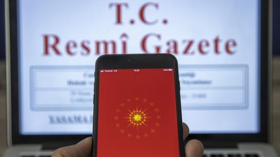 Yeni Cumhurbakan Karar Resmi Gazete'de