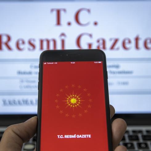 Yeni Cumhurbaşkanı Kararı Resmi Gazete'de
