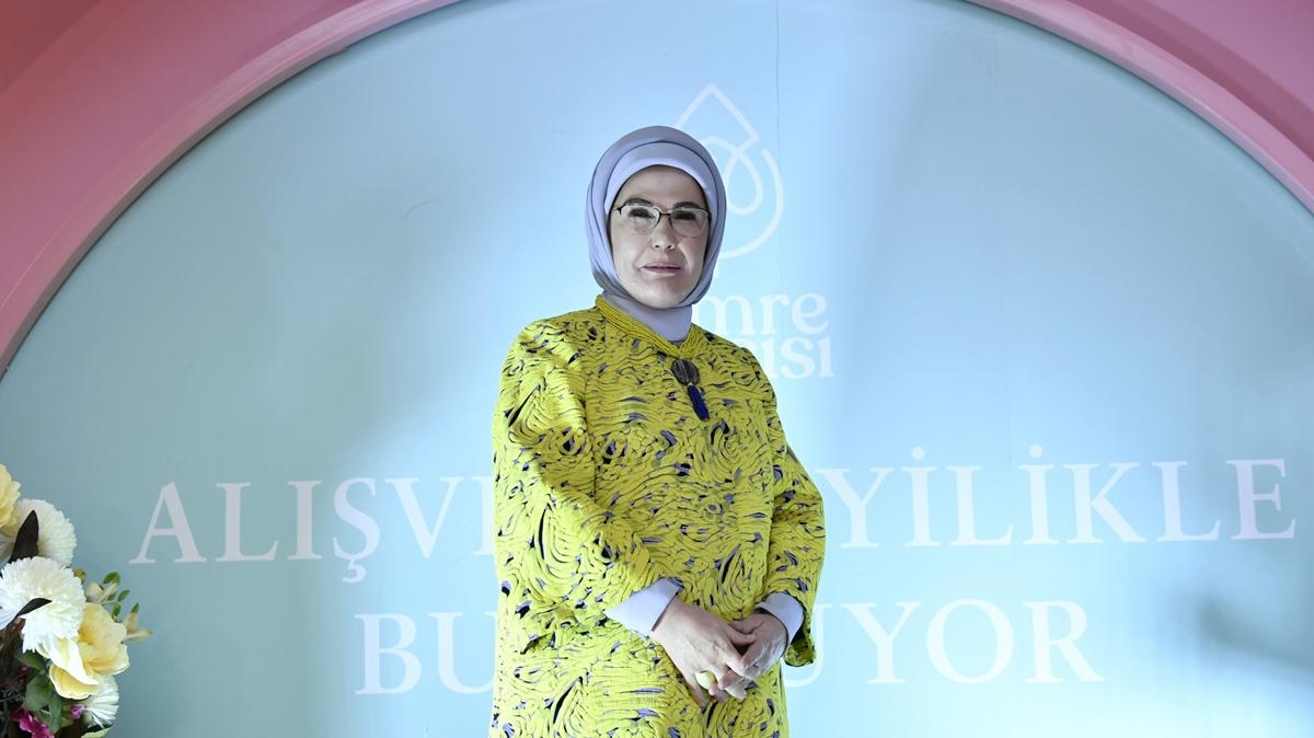 Emine Erdoan'dan Cemre ars paylam