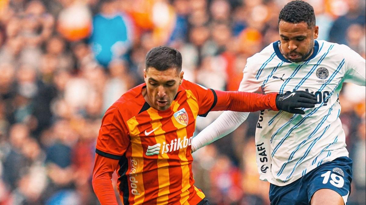 Fenerbahe ile Kayserispor, 48. kez kozlarn paylaacak