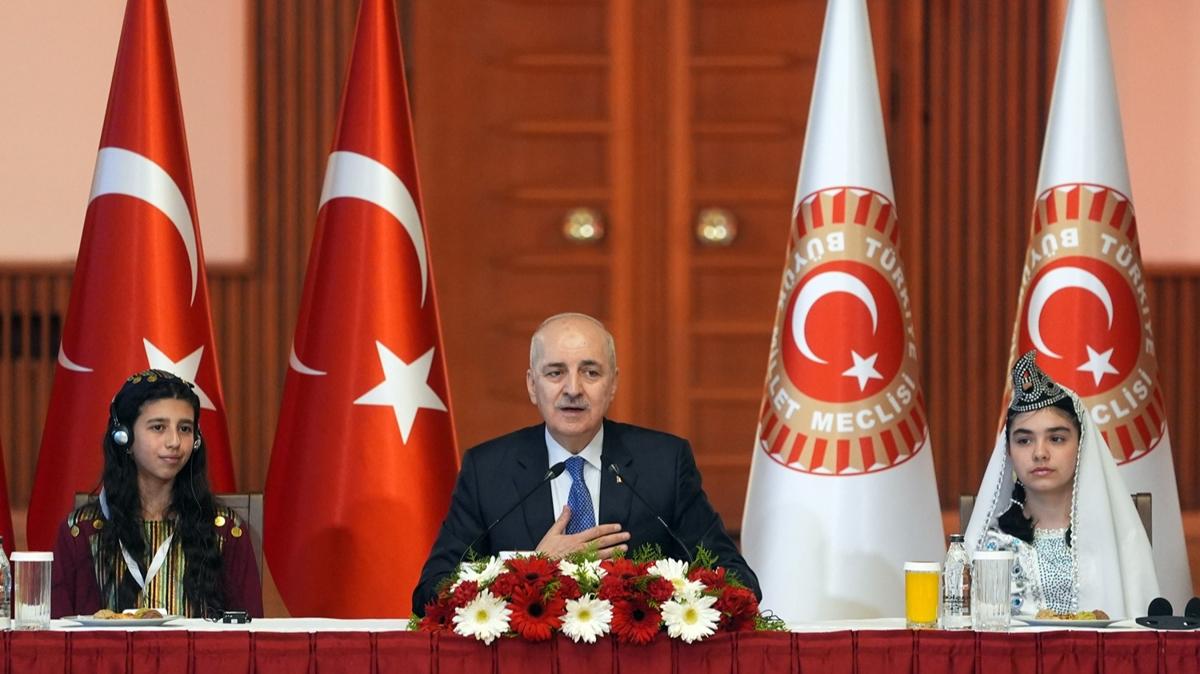 TBMM Bakan Kurtulmu: Bir ocuun parlak gelecei, Trkiye'nin parlak geleceidir
