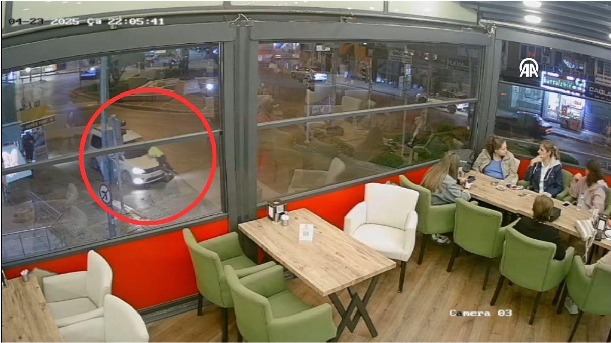 Aracnn kaputunda srkledii polisi yaralad