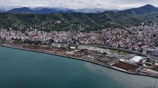 Rize Millet Bahesi'nin ilk etabnda sona gelindi... 330 bin metrekarelik yeni nefes