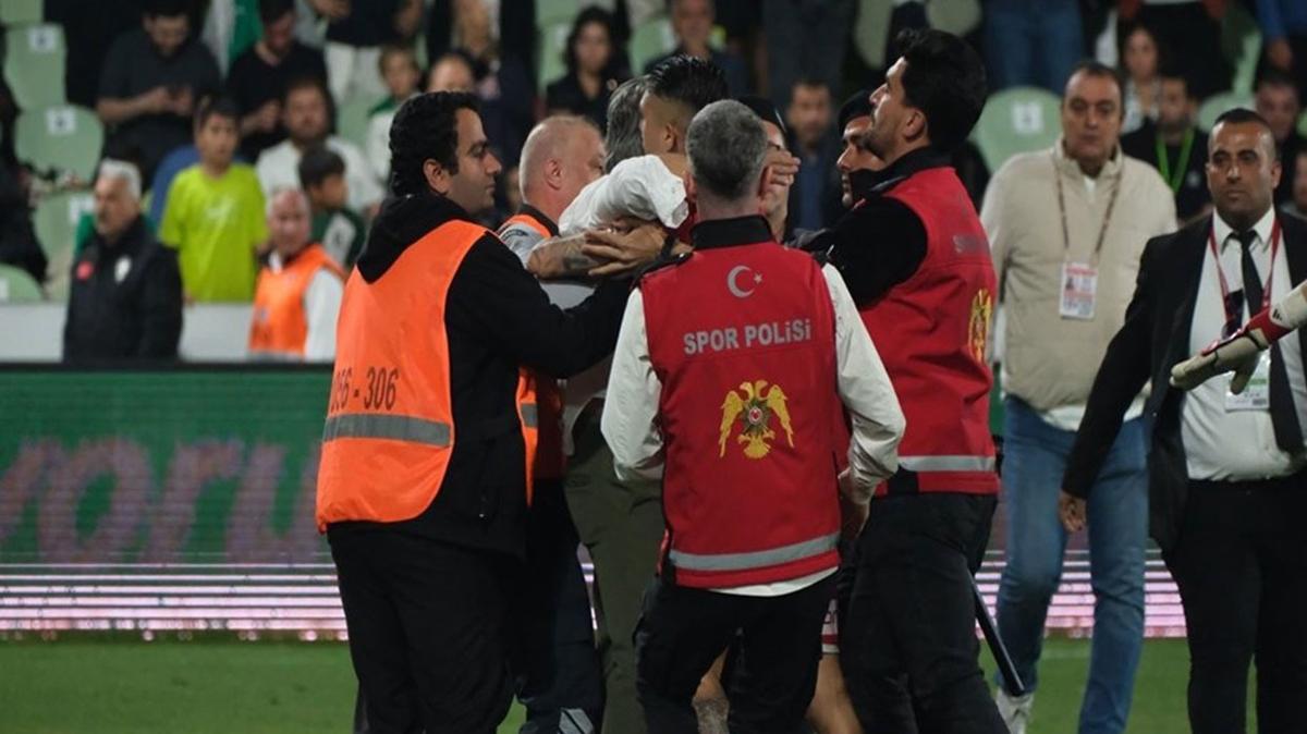 Bodrum'da gergin anlar! Hakem kararna byk tepki