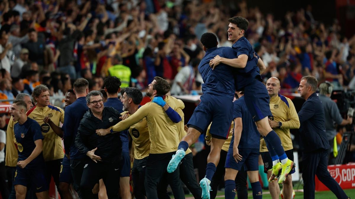 Barcelona uzatmalarda gld! Kral Kupas'nn sahibi oldu