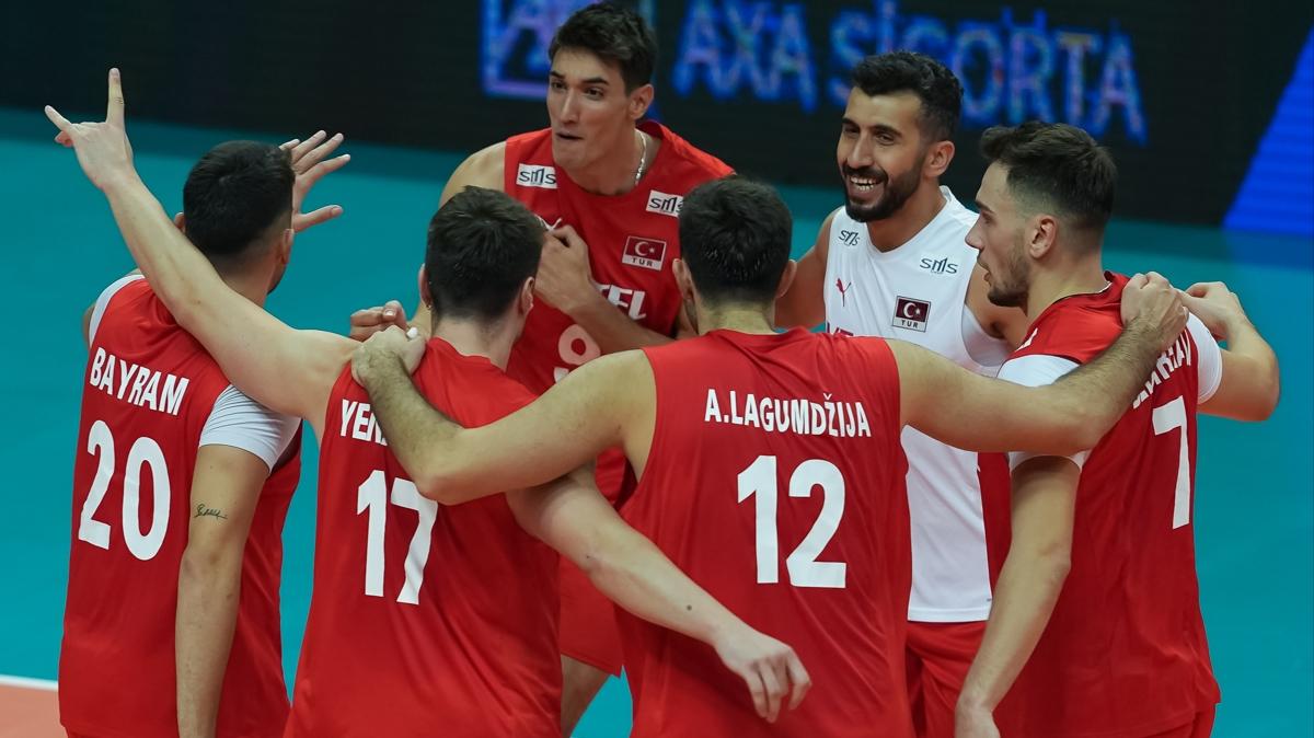 A Milli Erkek Voleybol Takm'nn geni kadrosu belli oldu