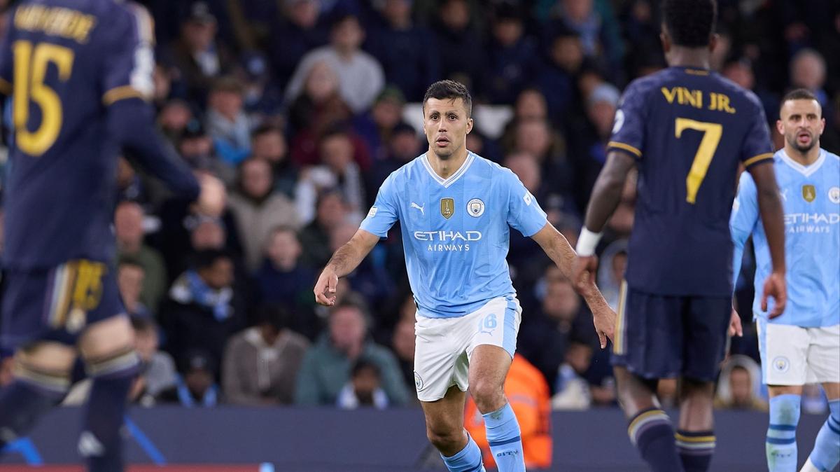 Manchester City'de Rodri sevinci