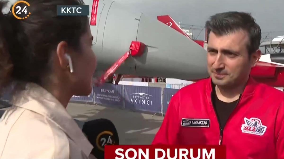 Seluk Bayraktar, 24 TV'den ar yapt: Karde lkeleri TEKNOFEST KKTC'ye bekliyorum