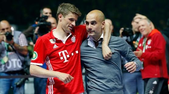 Thomas Mller'den Guardiola itiraf