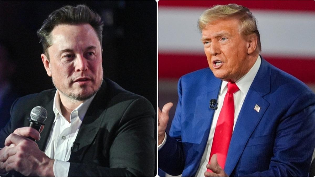 Trump'tan Elon Musk'a yeil k: stediin kadar kalabilirsin