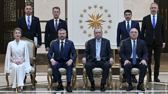 Bykelilerden Cumhurbakan Erdoan'a gven mektubu