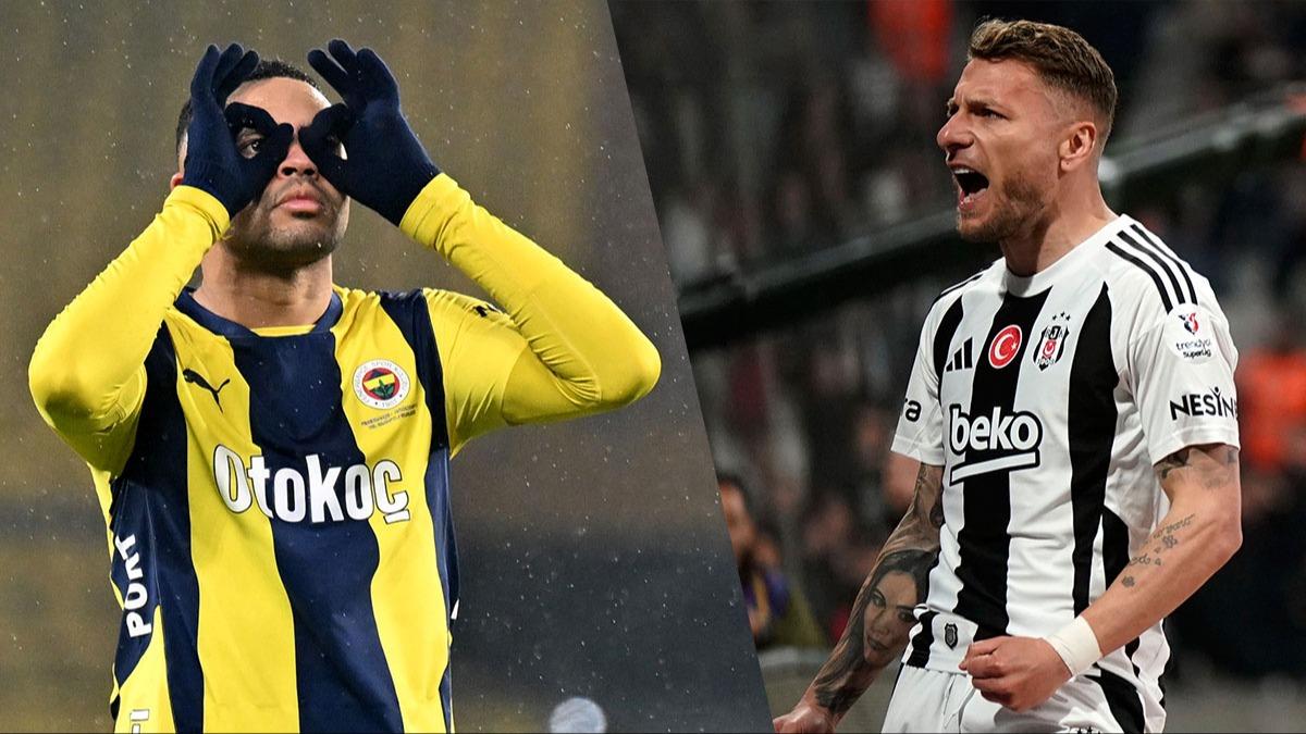 En-Nesyri mi, Ciro Immobile mi? Fenerbahe-Beikta derbisinde gzler golclerde