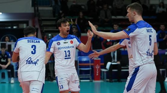 Halkbank, CEV ampiyonlar Ligi Drtl Finali iin tam motive