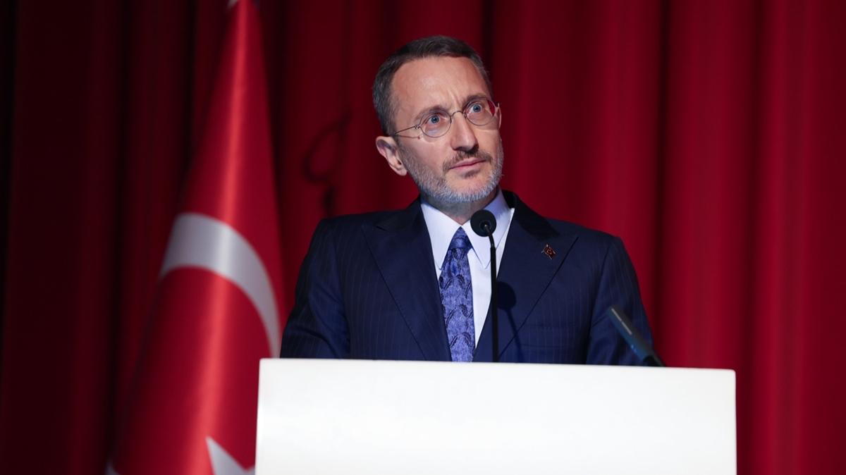 letiim Bakan Altun'dan 1 Mays mesaj