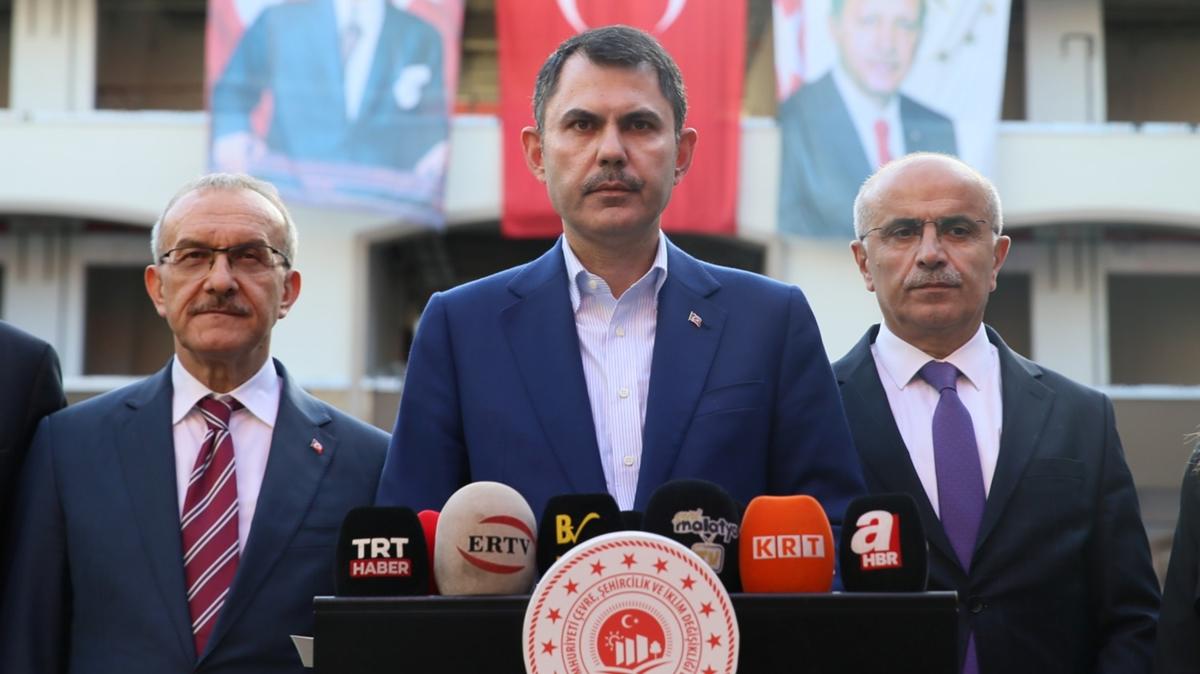 Muhalefete Kanal stanbul tepkisi! Bakan Kurum: ftira stne iftira atyorlar