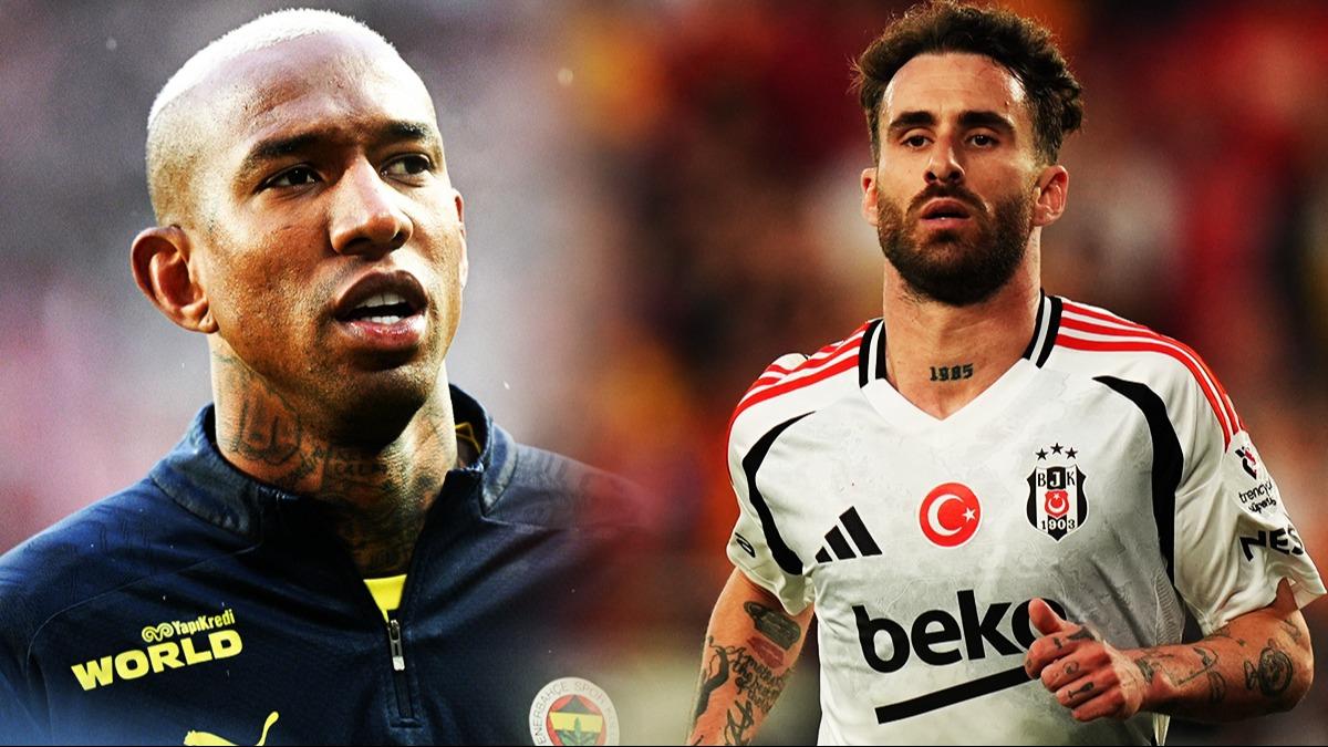 Derbinin kaderini 'Portekizce' yazacak! Gzler Anderson Talisca ve Rafa Silva'da
