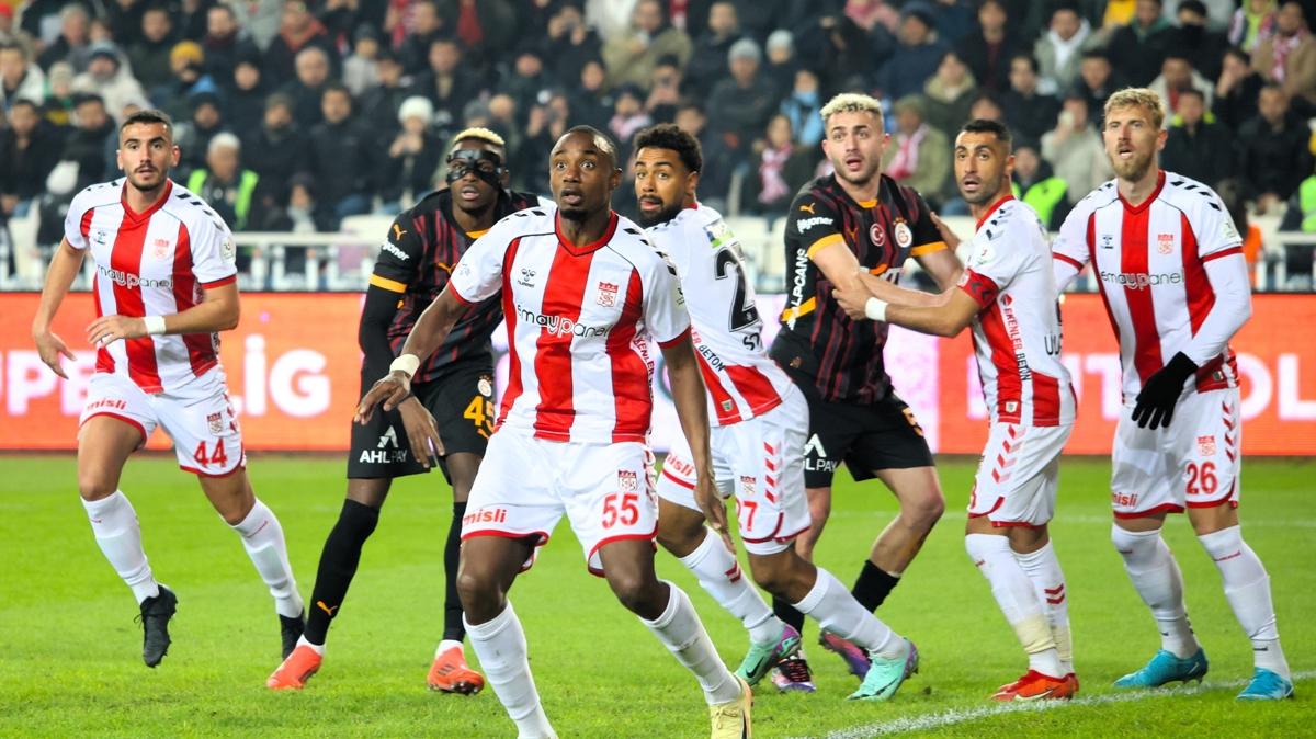 Galatasaray ile Sivasspor 38. kez kar karya gelecek 