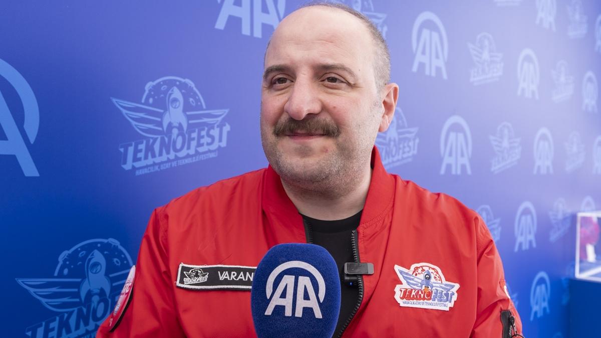 Mustafa Varank TEKNOFEST KKTC'de: Ambargolara gnderme yapyoruz