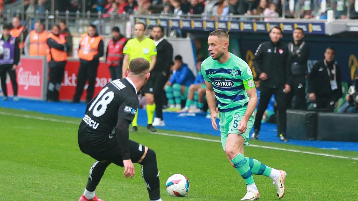 aykur Rizespor evinde hata yapmad