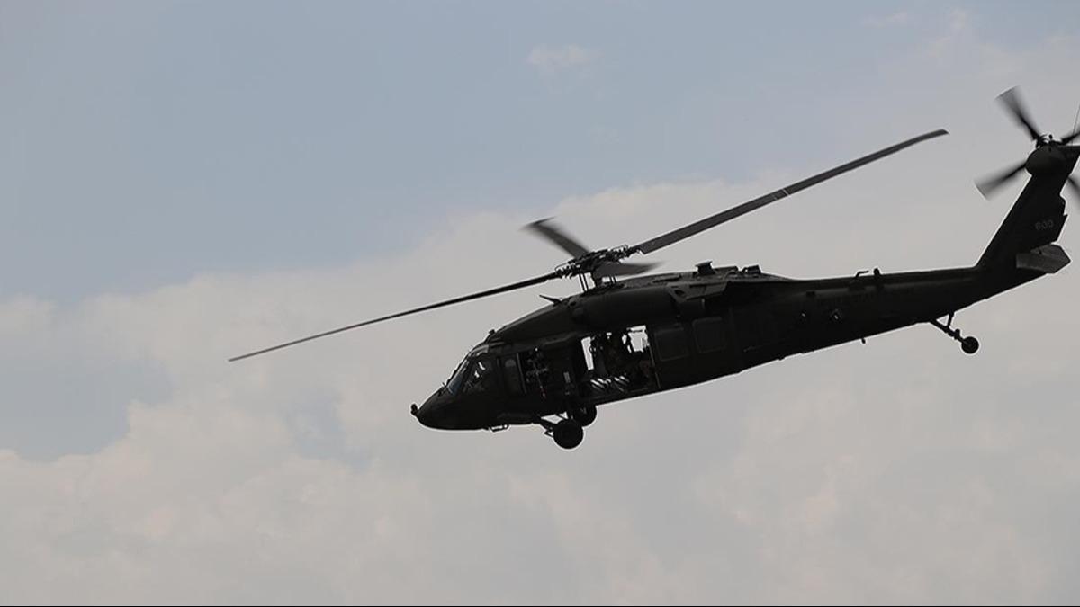 in'de helikopter kazas: l ve yarallar var