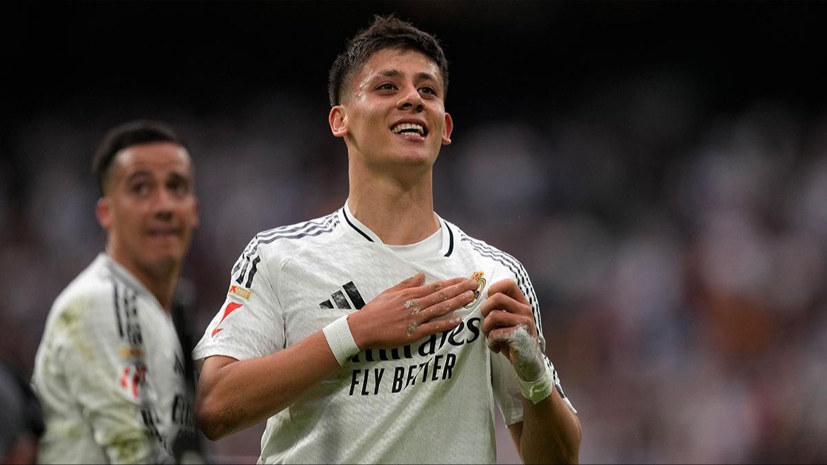 Hem att hem attrd! Real Madrid'de Arda Gler rzgar