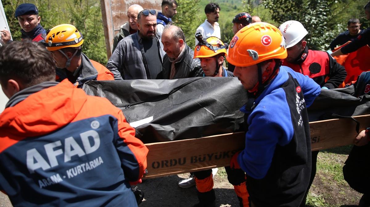 Ordu'da yaknlarnn kayp ihbar yapt 2'nci kiinin de cansz bedenine ulald