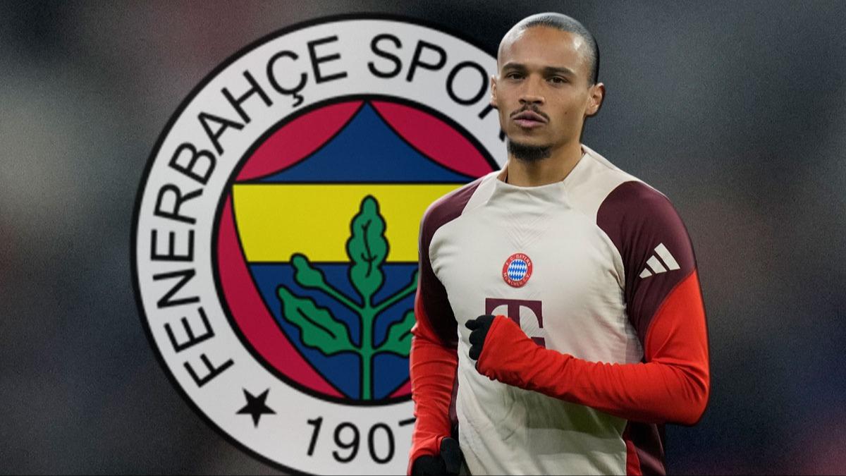 talyan basn mjdeyi verdi! Fenerbahe'den Leroy Sane hamlesi
