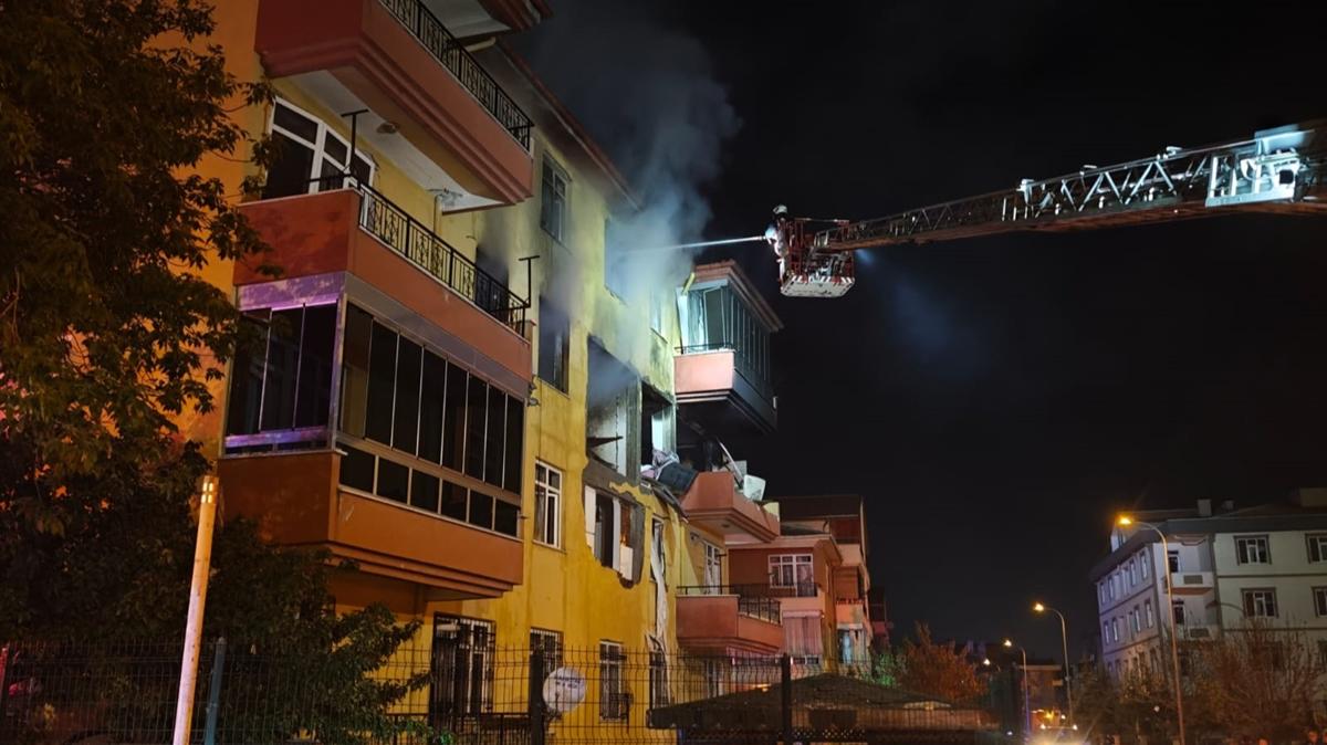 Konya'da bir binada patlama: 1'i ar 12 kii yaraland