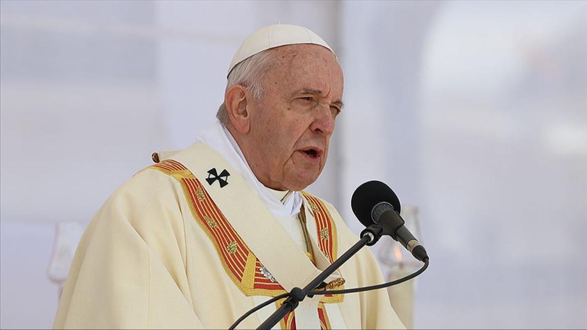 lmeden nce Gazze'ye balad ortaya kt! Papa'dan anlaml hareket