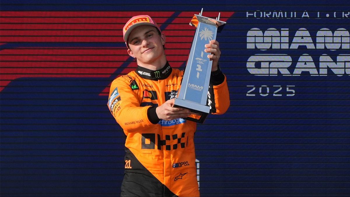 Sezonun 4. galibiyeti! Miami Grand Prix'sinde zafer Oscar Piastri'nin