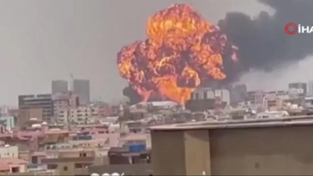 Sudan'daki en byk yakt depolarna terrist saldr iddias