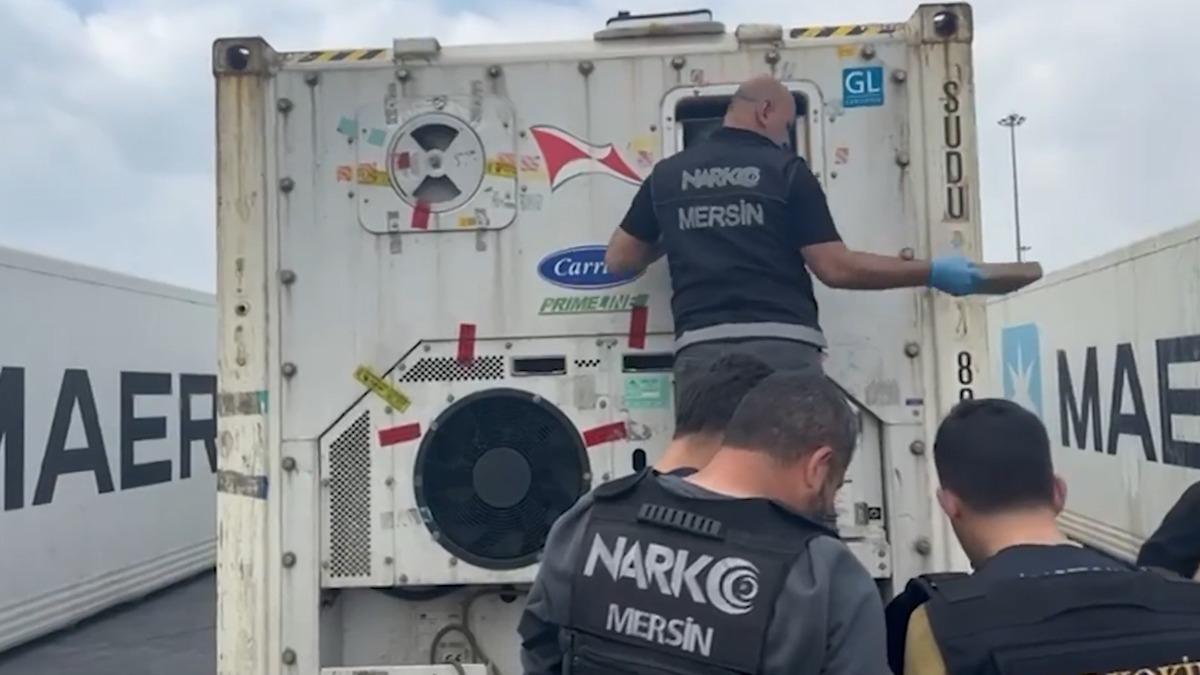 Mersin'de dev uyuşturucu operasyonu: 28 kg kokain ve 680 litre metamfetamin ele geçirildi 