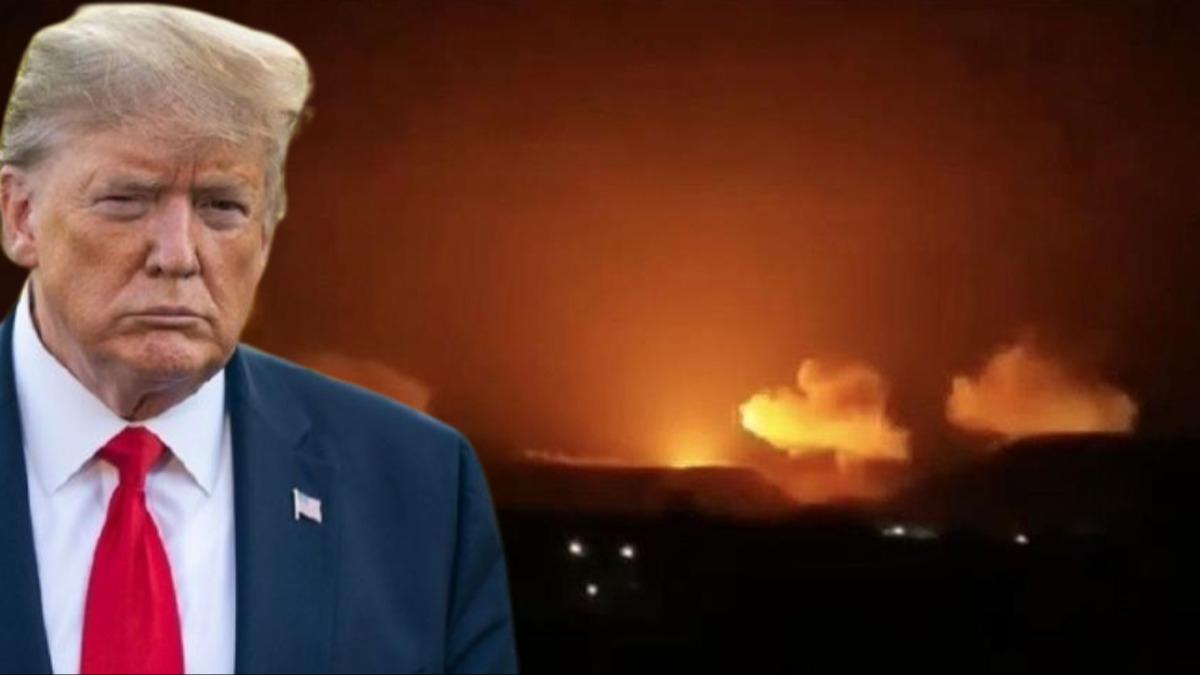 Trump geri adm att! Saldrlar durdurma karar ald