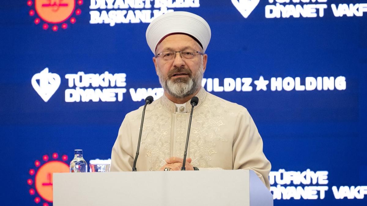 Diyanet leri Bakan Erba: slam medeniyetinde sanat, Allah'n kudretine duyulan derin bir ihtiramdr 