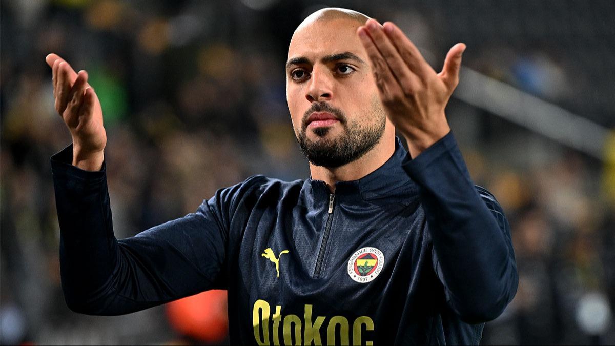 Fenerbahe'de srpriz gelime! Sofyan Amrabat'a talip kt