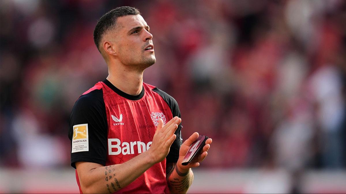 Galatasaray'da ilem tamam! Granit Xhaka ile anlama saland