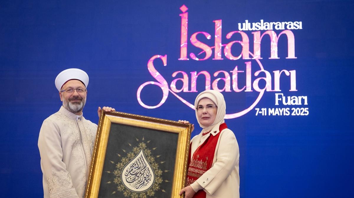 slam sanatlar eserleri Uluslararas slam Sanatlar Fuar'nda sergileniyor
