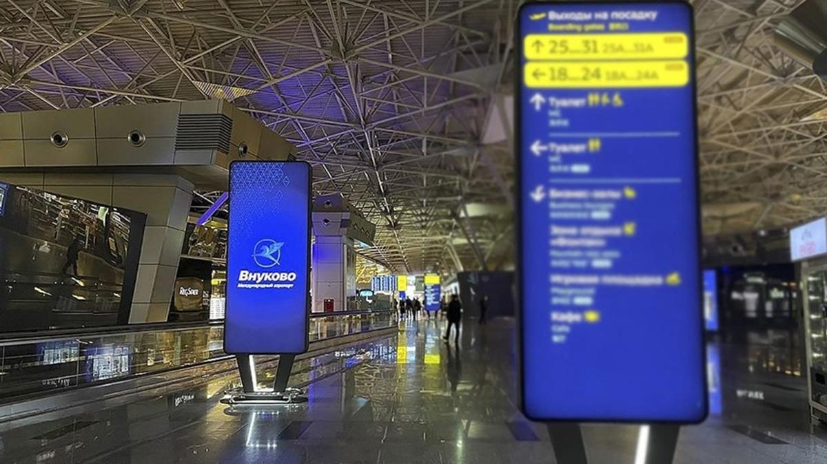 Rusya'da havalimanlarında güvenlik önlemi: İptal ve gecikme uyarısı yapıldı