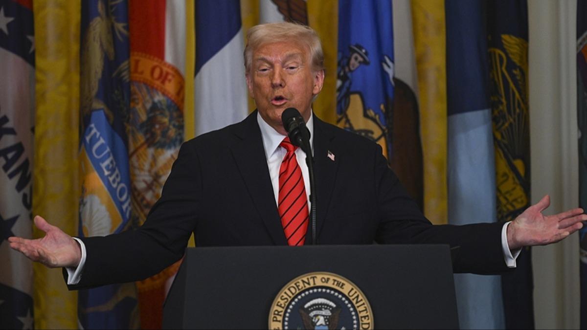 Trump: r aan bir anlamaya vardk