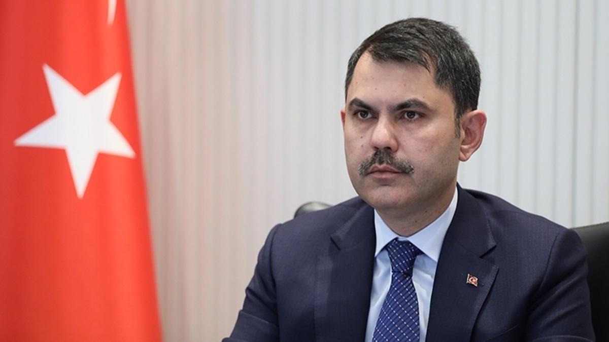 Bakan Kurum: Acil dnmesi gerek 600 bin konut var