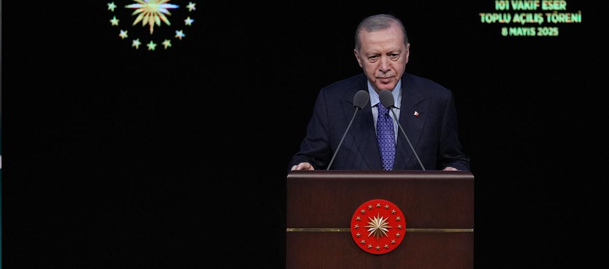 Cumhurbaşkanı Erdoğan: 23 yılda ihya edilen vakıf kültür varlıkları 5 bin 927'ye ulaştı