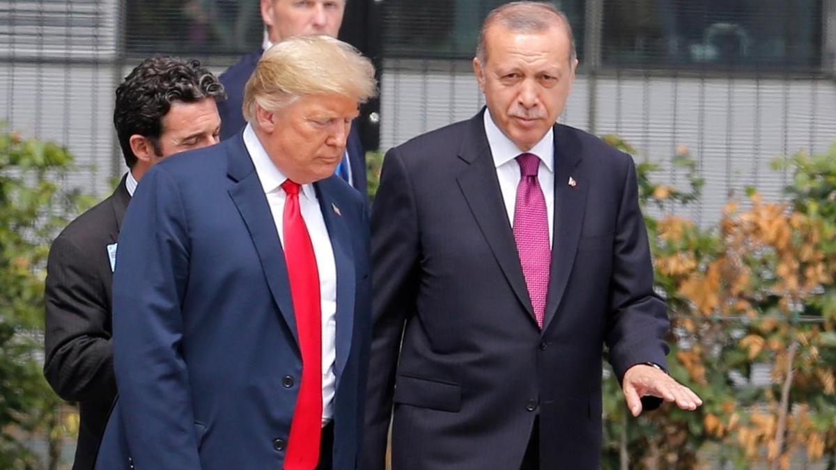 Bakan Erdoan'a 'Trump' ricas! ''Sizin sznz dinler''