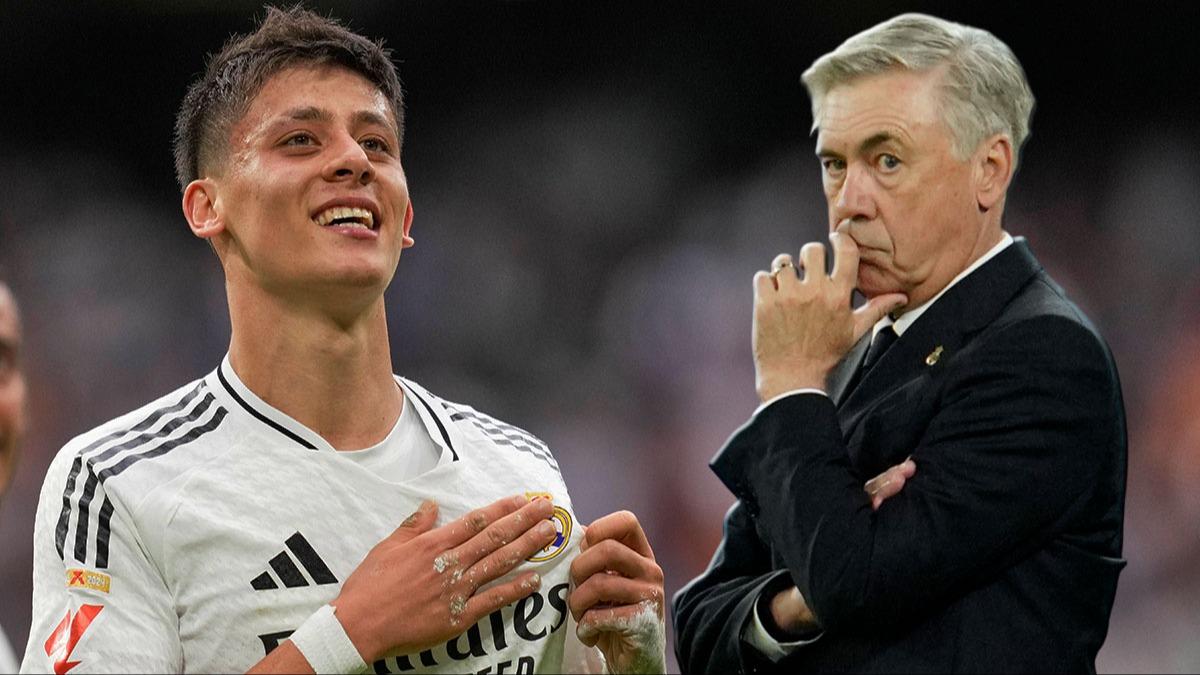spanyol basn duyurdu! te Carlo Ancelotti'nin Arda Gler karar