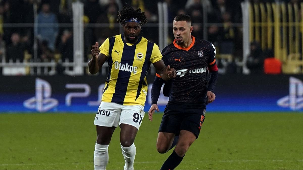 Kritik ma ncesi 3 eksik! Fenerbahe yarn Baakehir deplasmannda